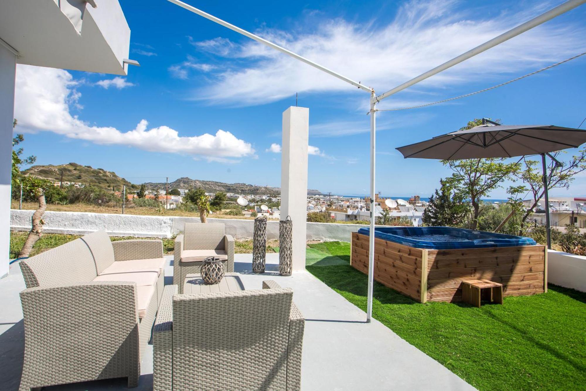 Sunny Villa Faliraki Exteriör bild